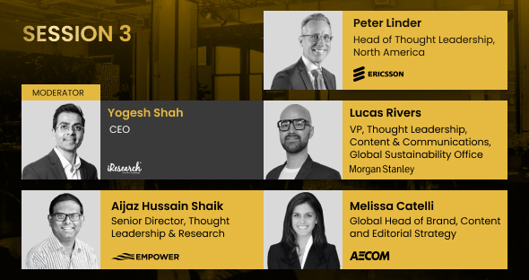 Session 3 Beyond words_ Creating thought leadership that drives real-world change 